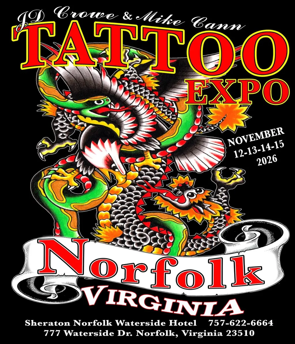Norfolk Tattoo Expo poster